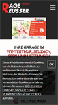 Mobile Screenshot of garagereusser.ch